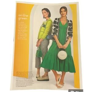 Kate Spade Banana Republic Print Ad Campaign Spring 2024 Frame Ready Original